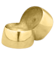 Inside Corner Collar 2.0"- All finishes Polished Brass