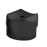 Internal Universal Flush Fitting 2.0" - All finishes Matte Black