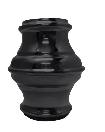 Long Decorative Collar 2" - All finishes Matte Black