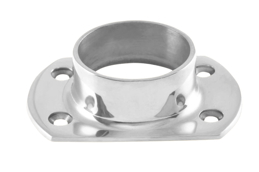 Narrow Cut Flange 1.5" - All finishes Satin Stainless Steel