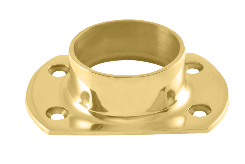 Narrow Cut Flange 2.0" - All finishes Polished Brass