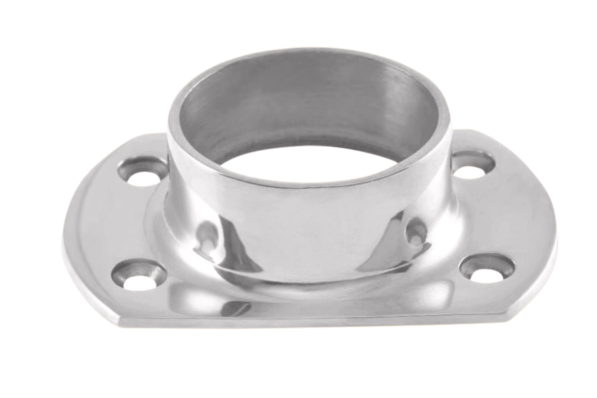 Narrow Cut Flange 1.5" - All finishes Polished Stainless Steel