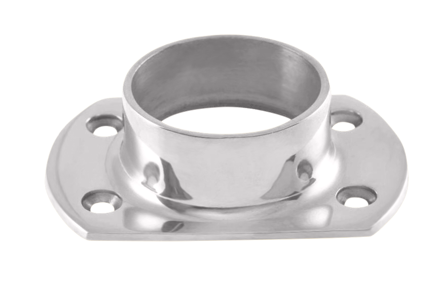 Narrow Cut Flange 2.0" - All finishes Polished Stainless Steel