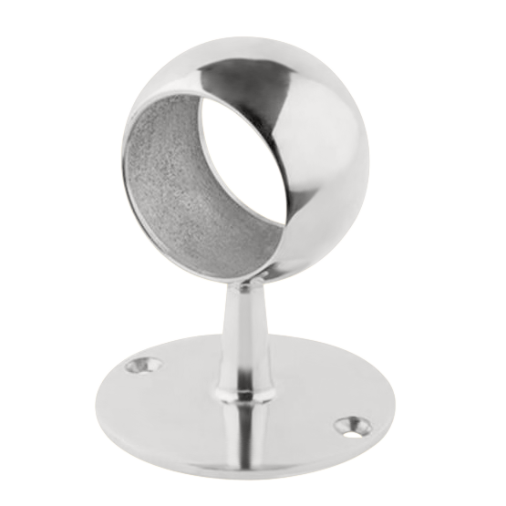Short Ball Center Post 2.0" - All finishes Satin Chrome