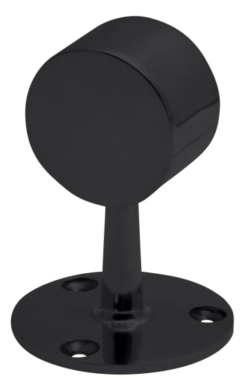 Short Flat End Post 1.0" - All finishes Matte Black