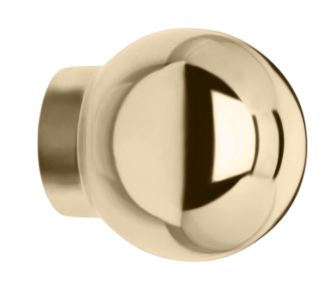 Single Outlet Ball 2.0" - All finishes Satin Brass
