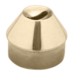 Slope Angle Collar 1.5" - All finishes Satin Brass
