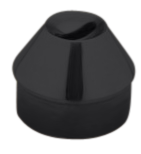Slope Angle Collar 1.5" - All finishes Matte Black