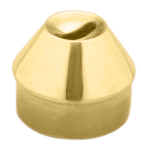 Slope Angle Collar 2" - All finishes Polished Brass