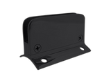 Standard Glass Clips for 2.0" Tubing and 1/4" Glass - All finishes Matte Black