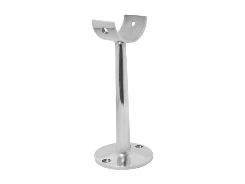 Tall Saddle Post 2" - All finishes Satin Chrome