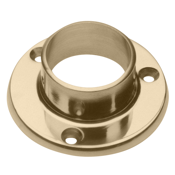 Wall Flange 1" - All finishes Satin Brass