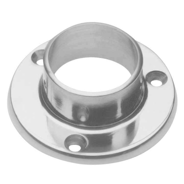 Wall Flange 1" - All finishes Satin Stainless Steel