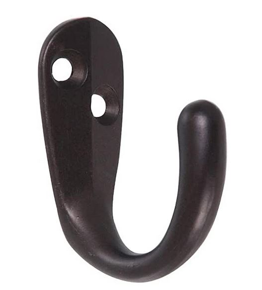 Single Purse Hooks for Bar Face Oil-Rubbed Bronze
