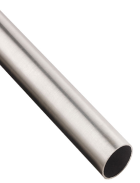 Cut to Length Satin Stainless Steel Foot Rail Tubing 2.0" OD